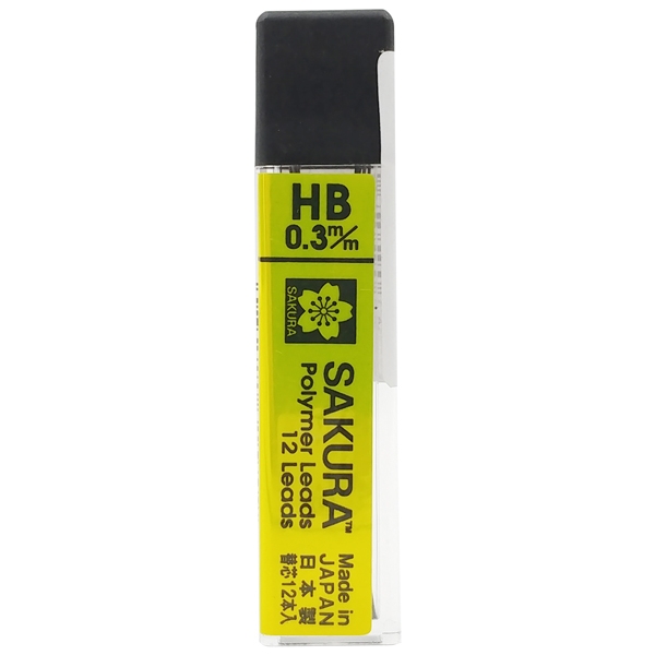 Ruột bút chì bấm sakura hb 0.3mm