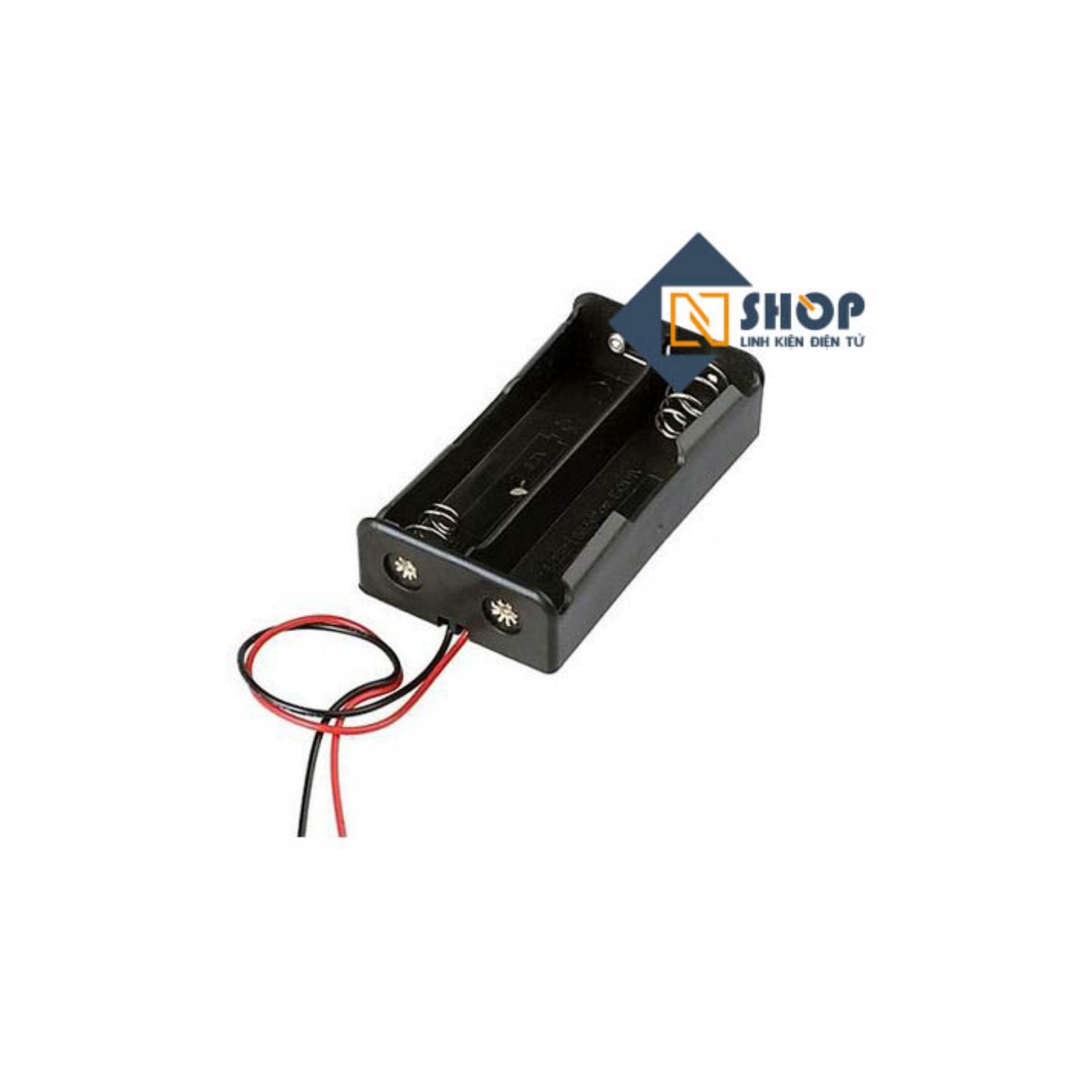 Bộ 2 Hộp đế pin 18650 2 cell