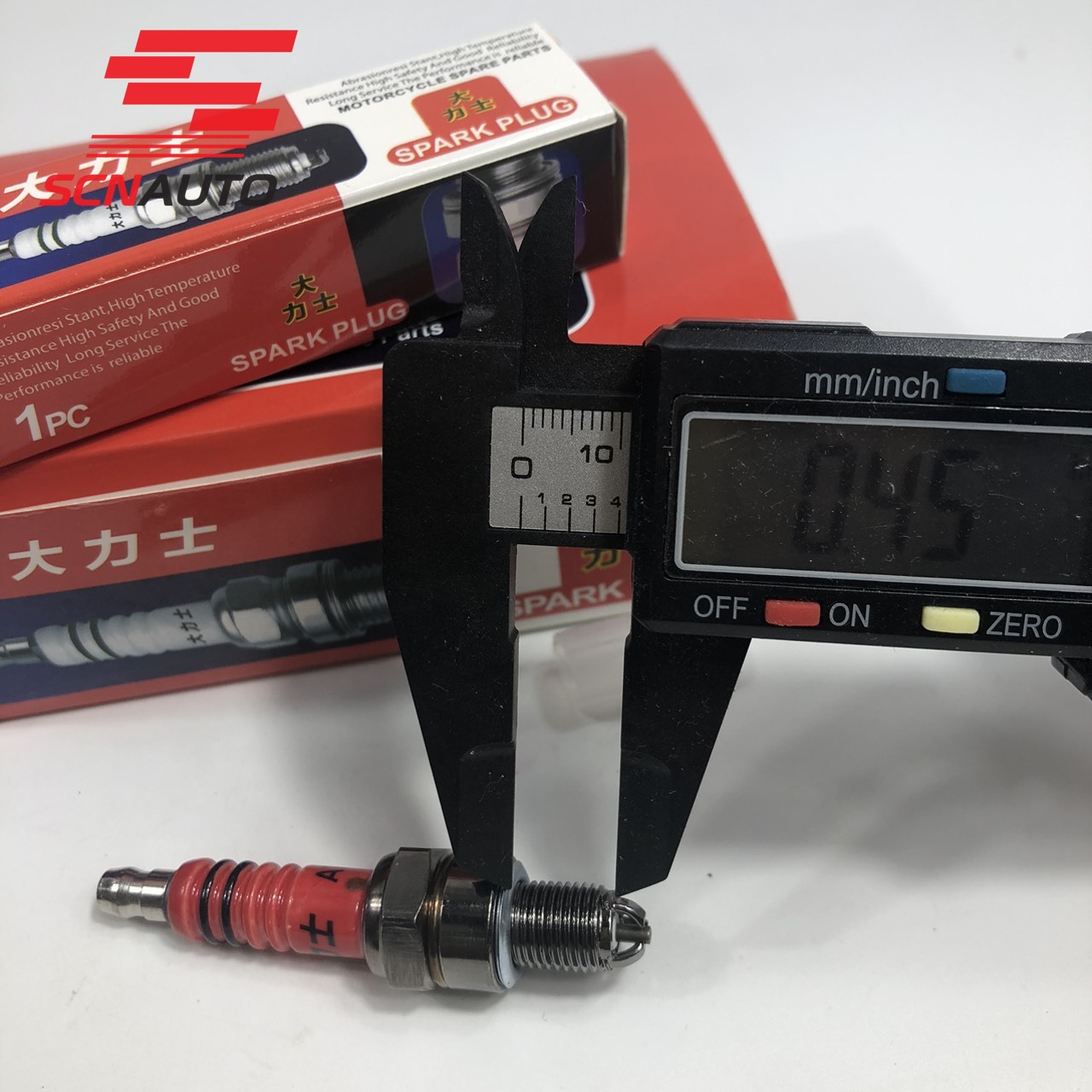 Bugi A7TC cho xe máy 3 chấu dùng cho mọi dòng xe máy ( Dream Wave vison ...vvv.  NSA CHÂN NGẮN , CHÂN DÀI )