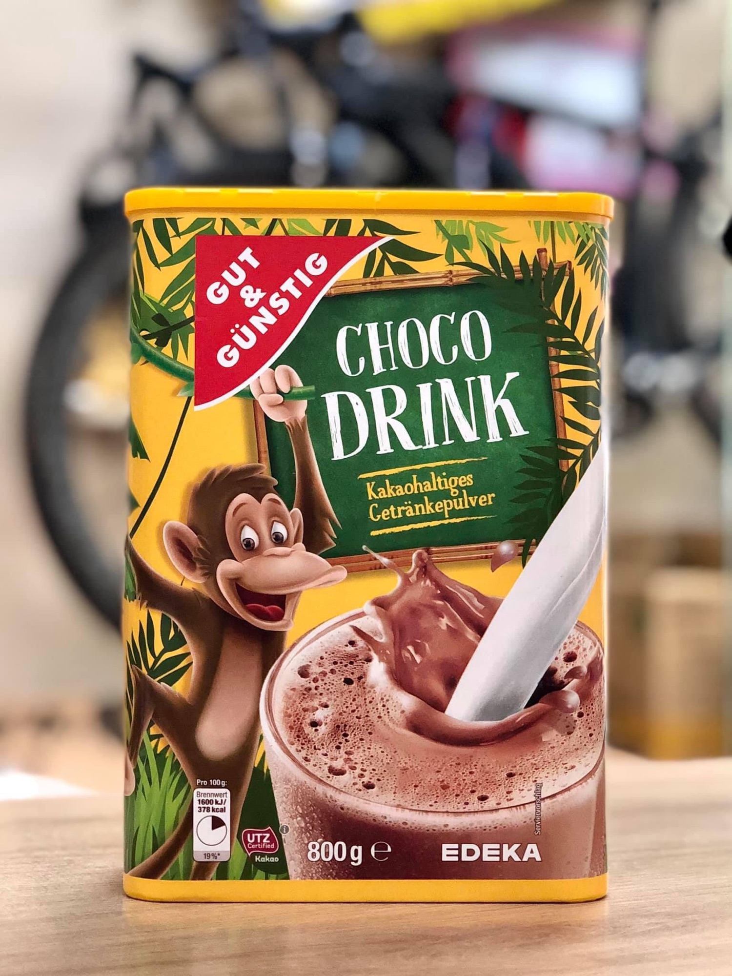 Bột cacao choco drink đức 800g
