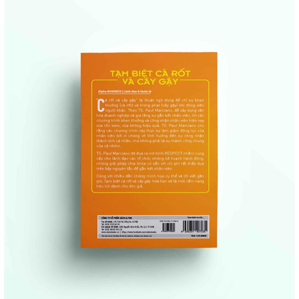 Sách Alphabooks - Tạm Biệt Cà Rốt Và Cây Gậy (Tái Bản 2018)