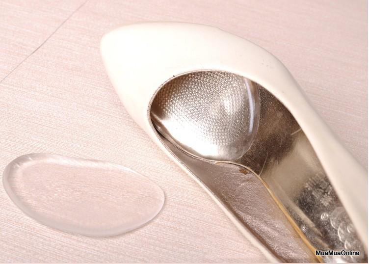 Bộ 2 Miếng Lót Mũi Giày Silicon Siêu Êm