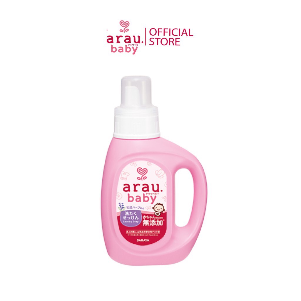 Nước giặt quần áo cho bé chiết xuất thảo mộc Arau