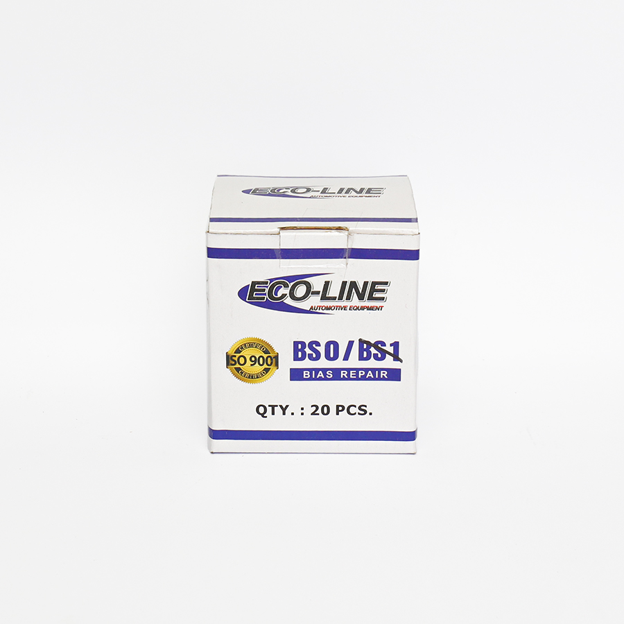 Hộp 20 miếng vá lốp Bias (55x55mm) - Ecoline BS0 tiêu chuẩn Mỹ