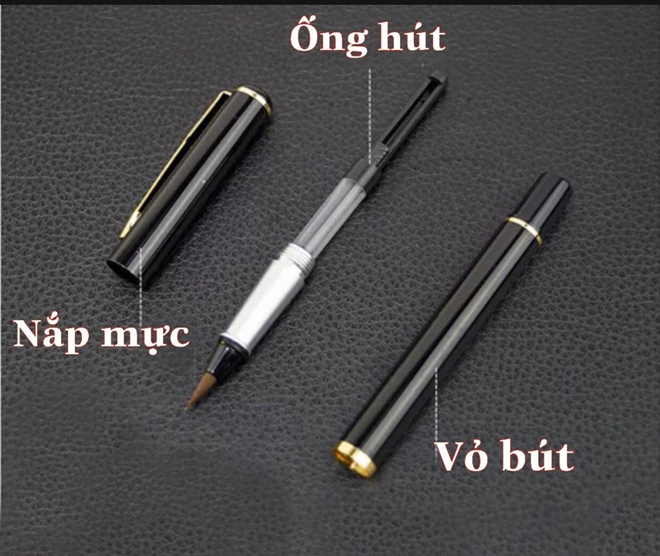 Bút lông máy hút mực tự động