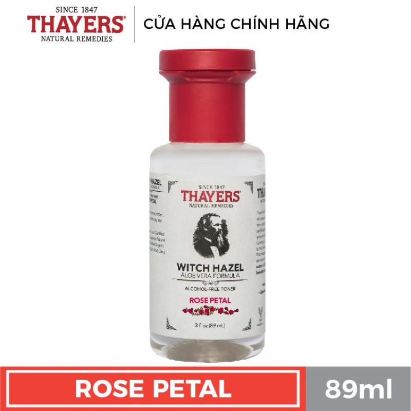 Nước hoa hồng không cồn THAYERS - Hương hoa hồng - Travel size 89ml cao cấp