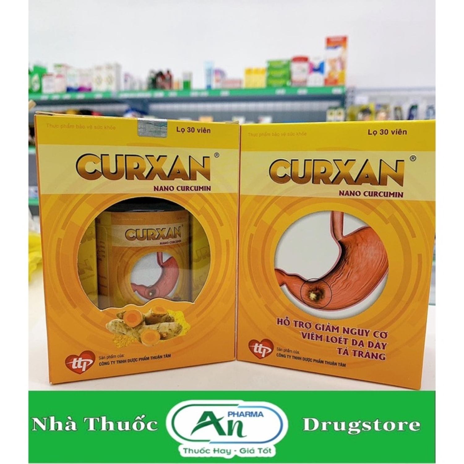 Viên nghệ Curxan Nano cucurmin dạ dày