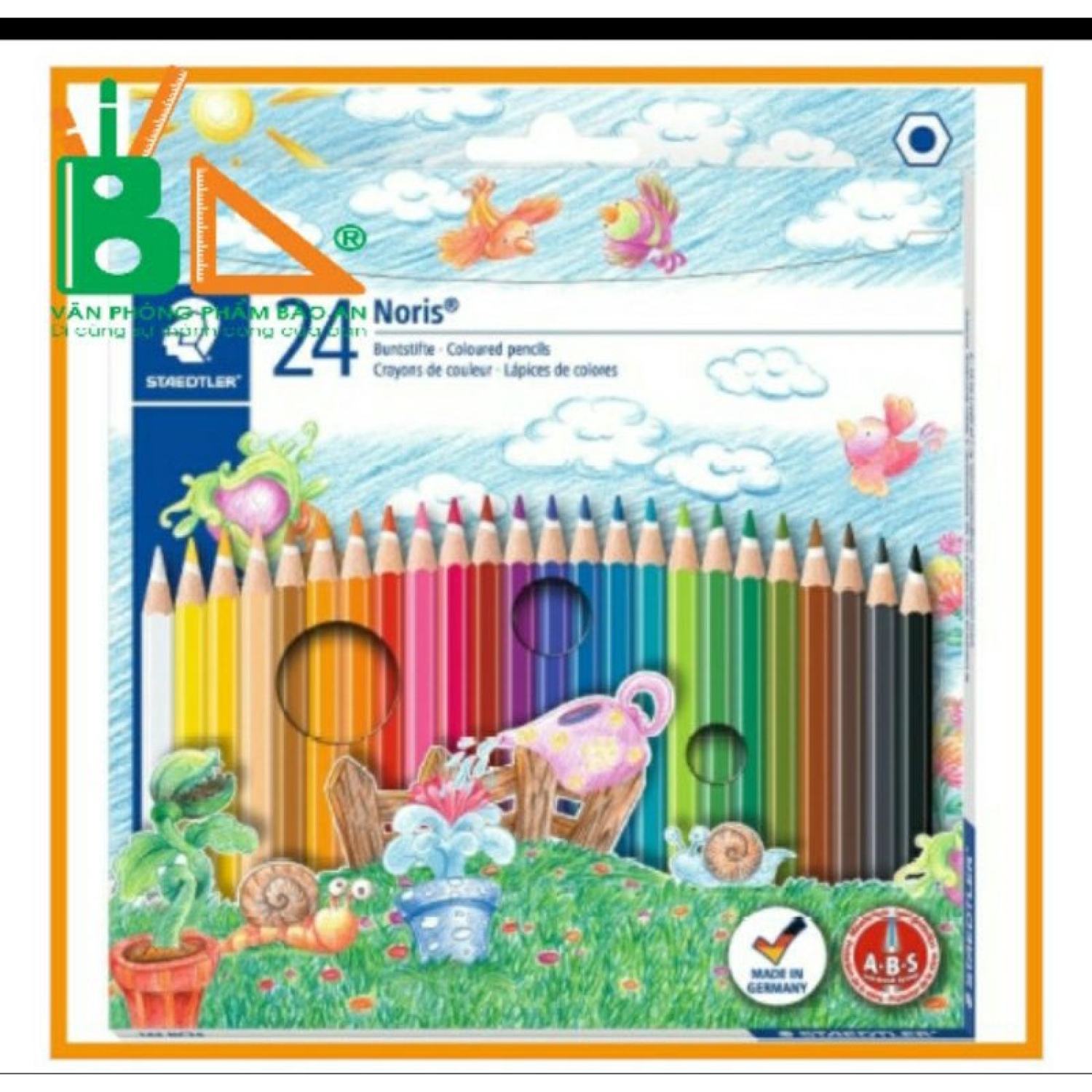Bút Chì Màu 24 Màu Staedtler Noris Club 144 NC24
