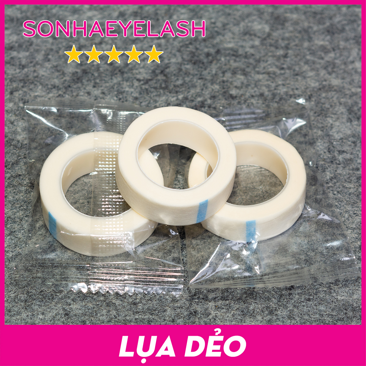 2 Cuộn Băng keo lụa nối mi