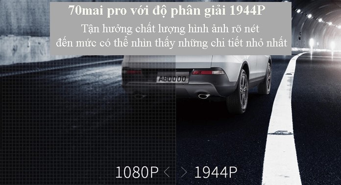 Camera hành trình ô tô Xiaomi 70mai Pro 2k