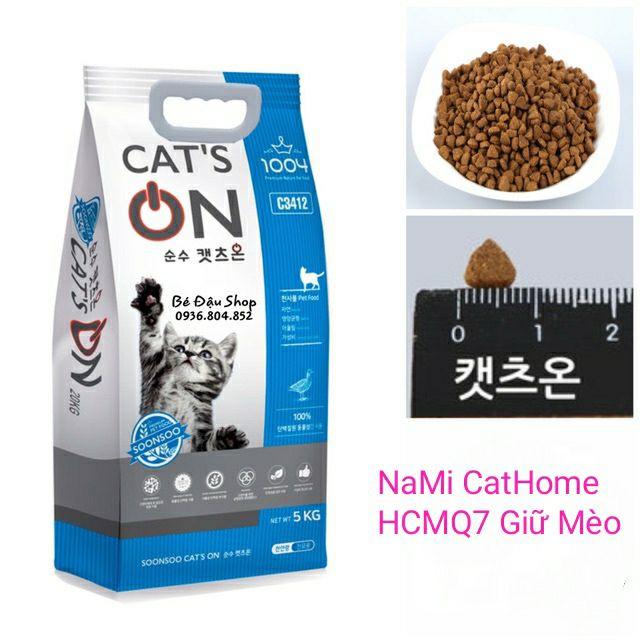 Hạt Cats On Túi 5Kg Thức ăn Hạt khô cho mèo