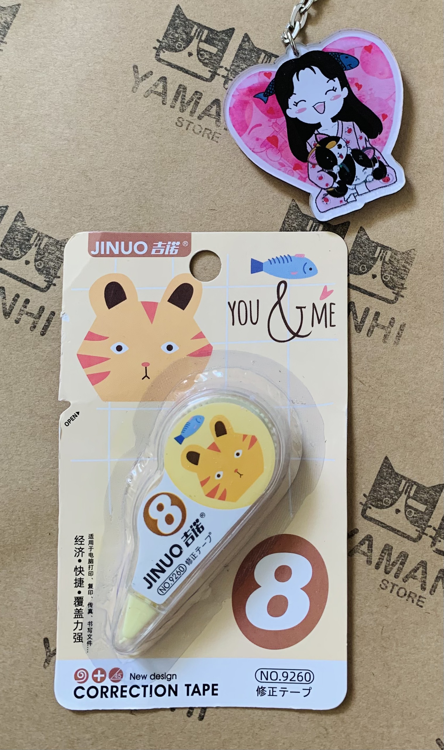 Bút xóa kéo mini cute