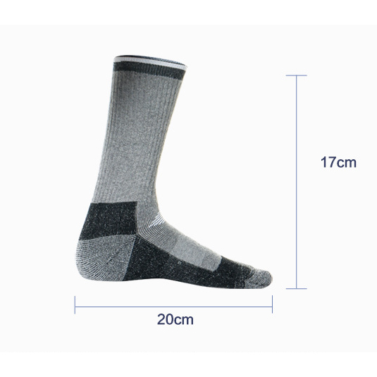 Merino Vớ Len Dày Dặn Màu Đen Dành Cho Nam