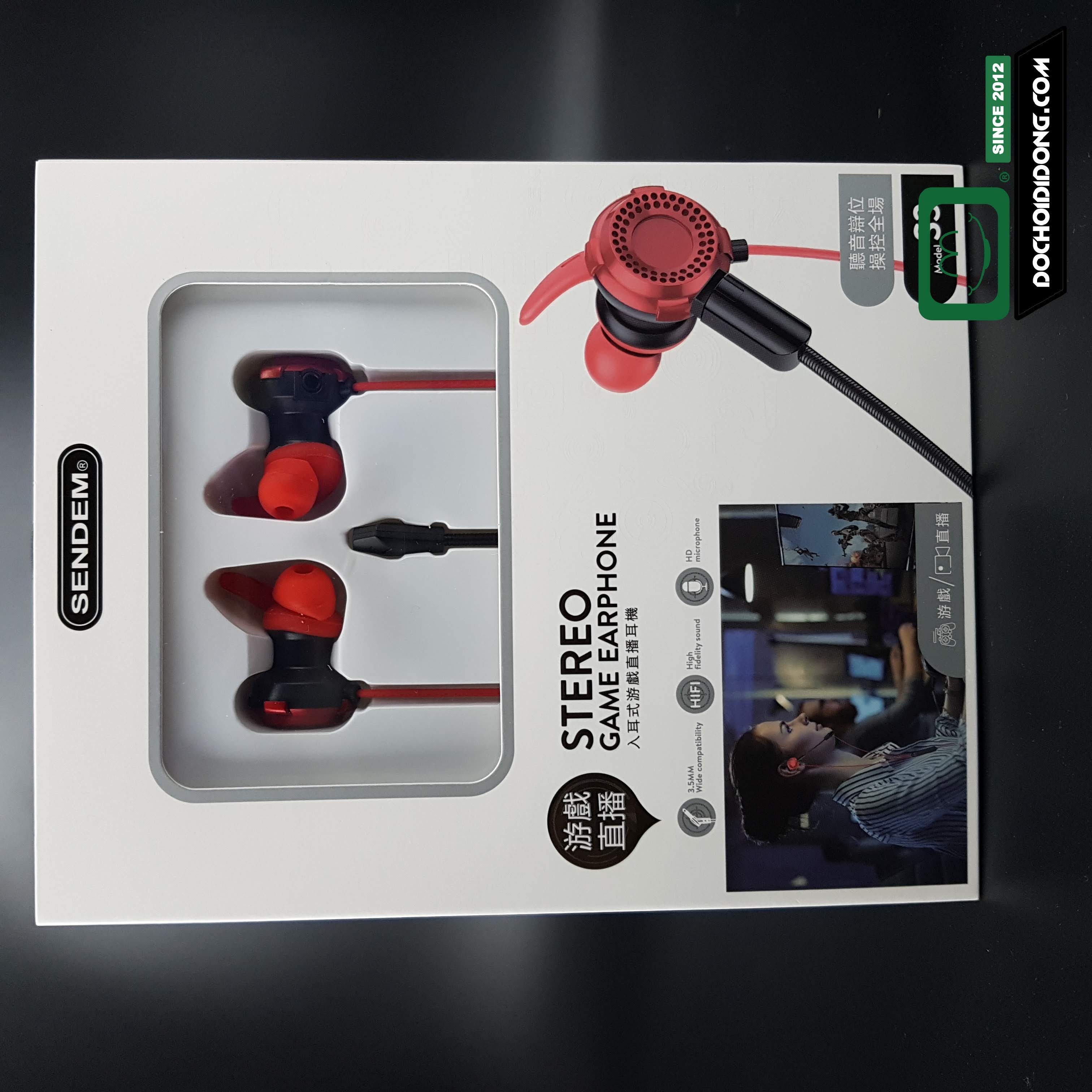 [HCM]Tai nghe game thủ Sendem S2 và S3 mic rời