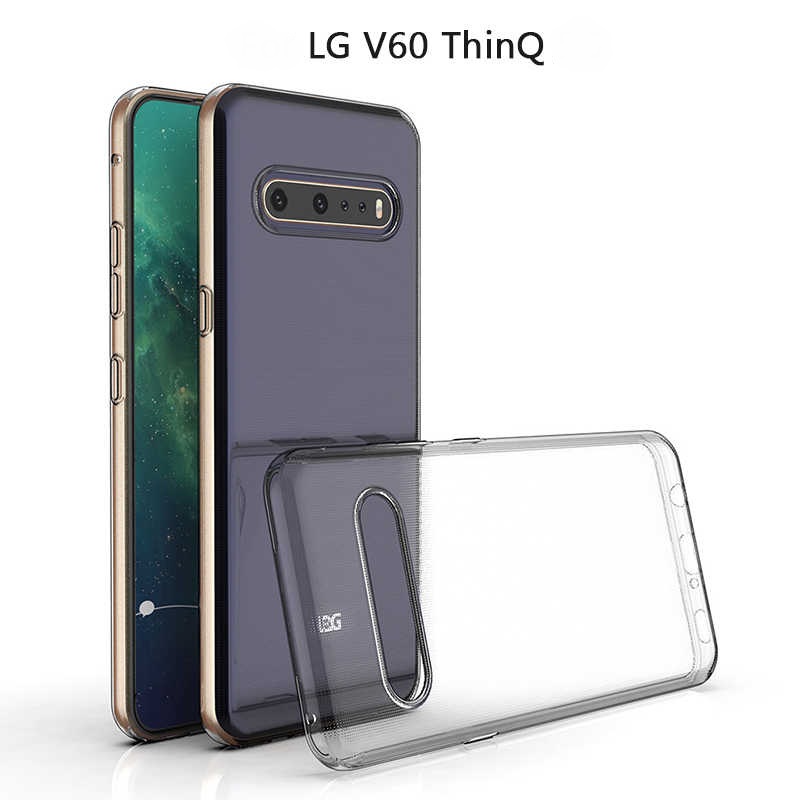 Ốp dẻo trong suốt cho LG V60 (Hàng loại A)