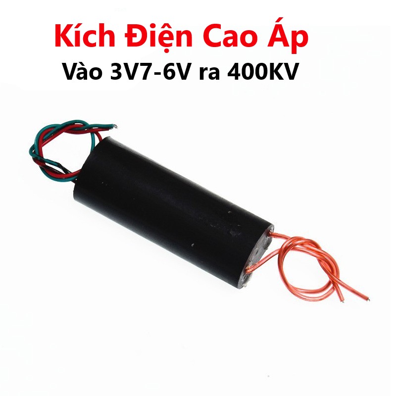 Kích điện cao áp, vào 3v7-6v ra 400kv - module tăng áp