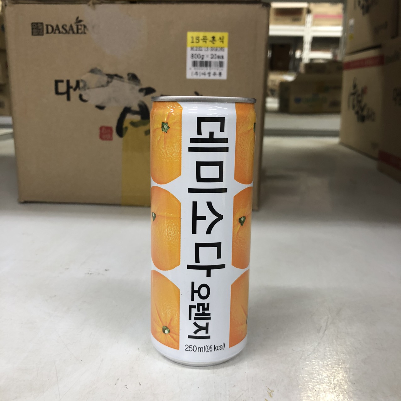 Nước Demisoda Hàn Quốc Vị Cam 250ml