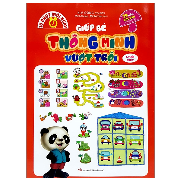 Fahasa - giúp bé thông minh vượt trội - 6 tuổi: tập 2