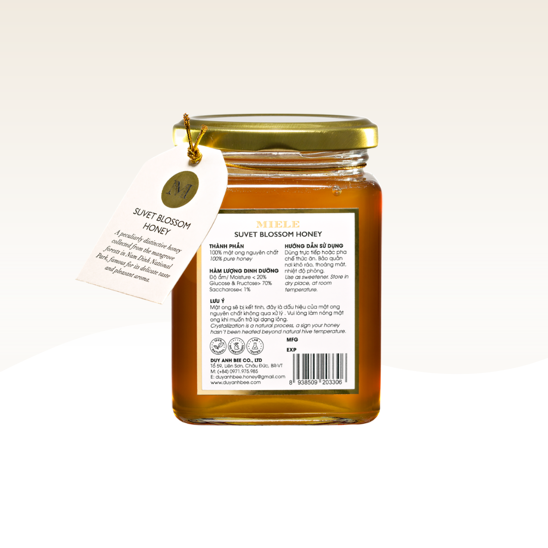 Mật Ong Hoa Sú Miele 500g