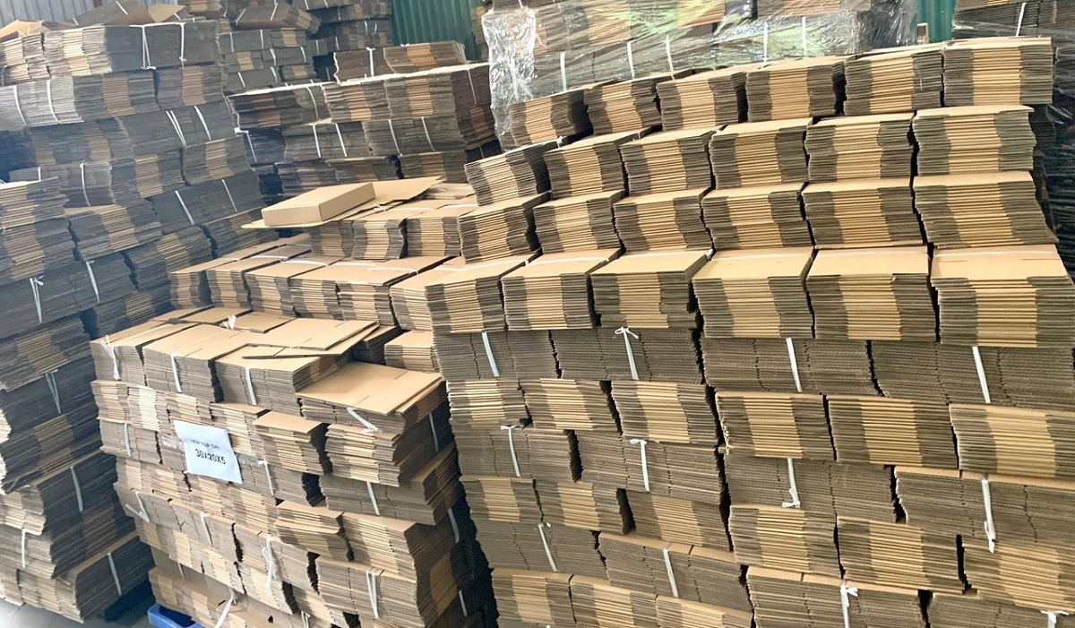 Thùng carton, hộp carton ship COD nhiều kích thước tùy chọn cho đóng gói hàng hóa vận chuyển giá tốt nhất tại Bình Minh PAT