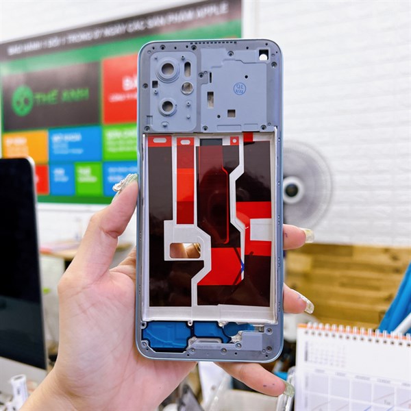 Bộ vỏ Oppo A76  zin mấu máy chuẩn