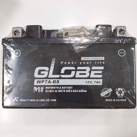 Bình ắc quy GLOBE WP7A-BS 12V-7Ah