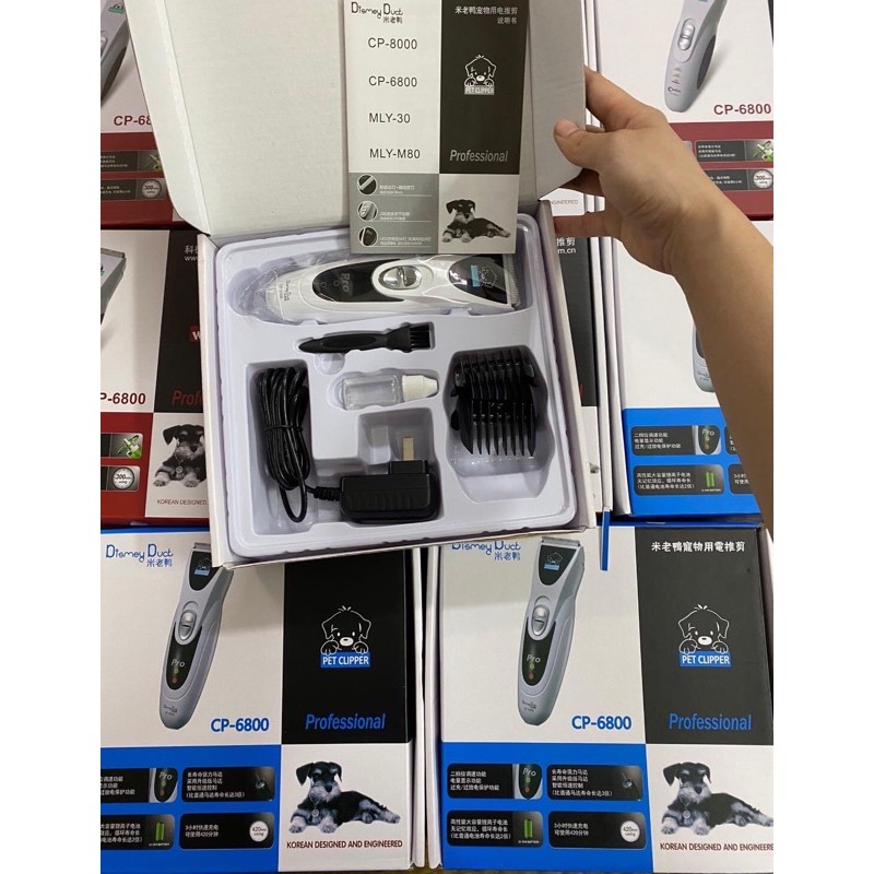 Tông đơ cắt tỉa lông cho chó mèo codos cp6800 và cp7800