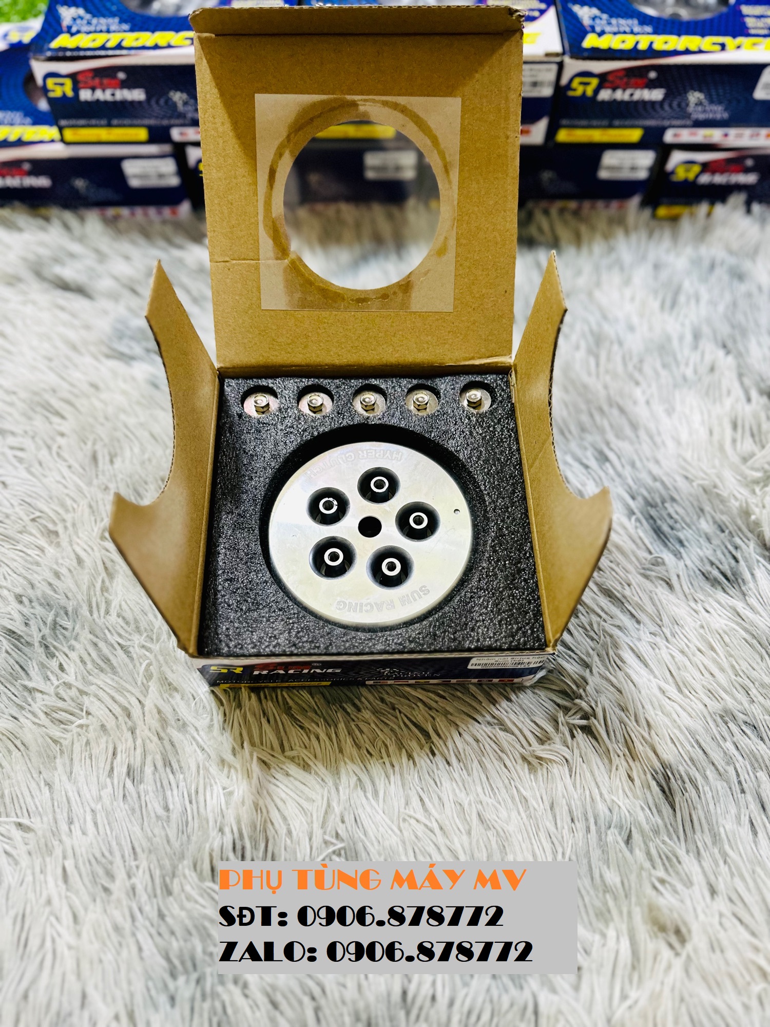 Nồi Sum 5 lò xo dành cho xe Sirius