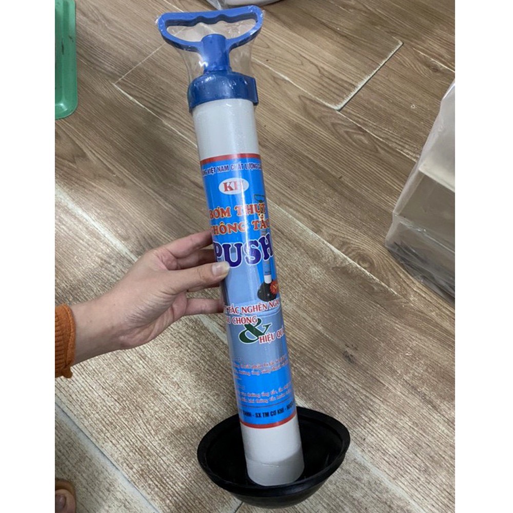 Bơm thông tắc bồn cầu