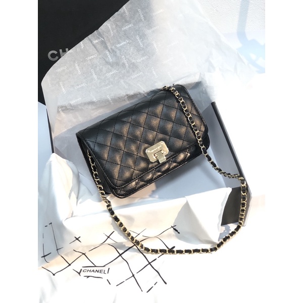 TÚI ĐEO CHÉO NỮ CNK SIZE 20 KHÓA GẬP CAO CẤP