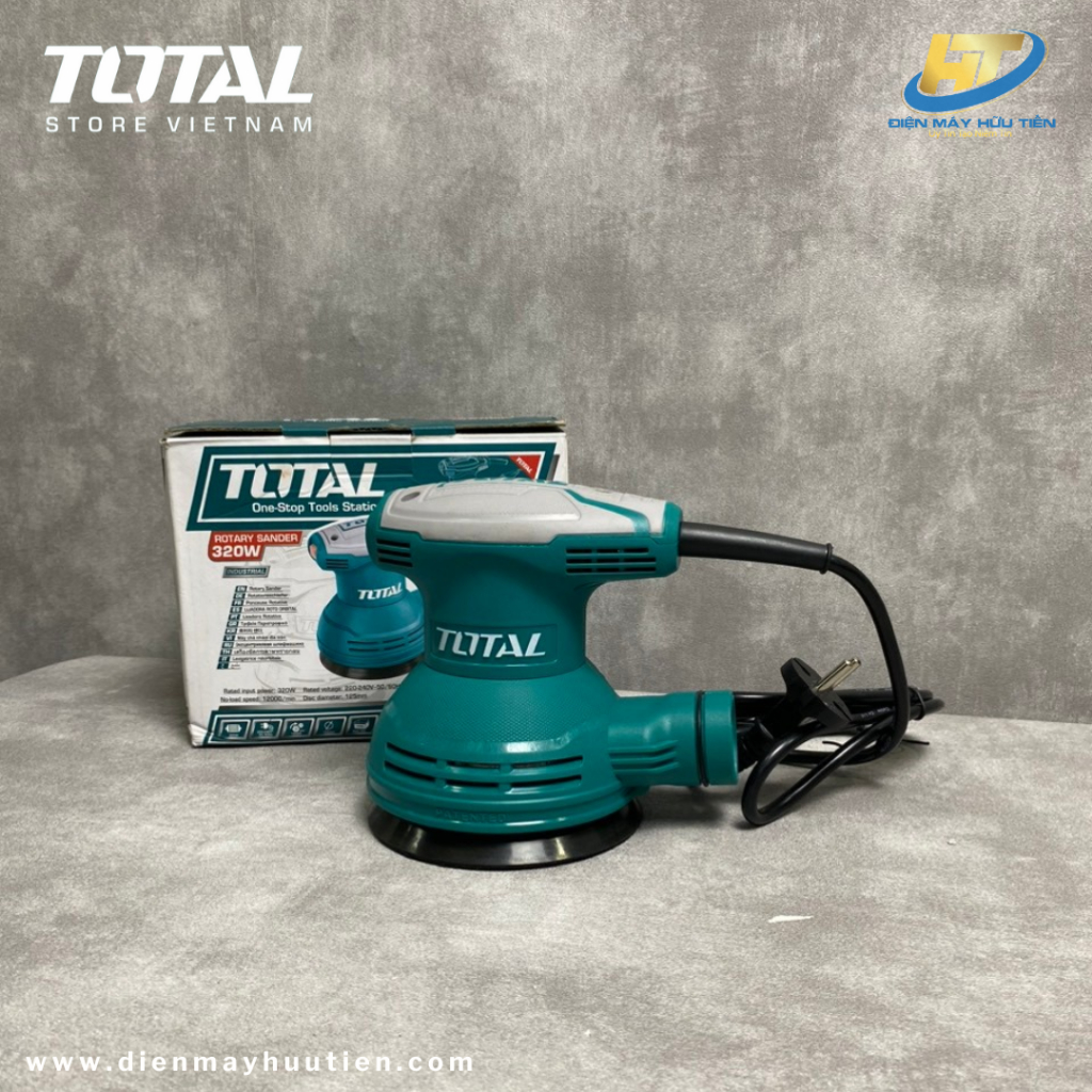 Máy chà nhám tròn 320W Total TF2031256