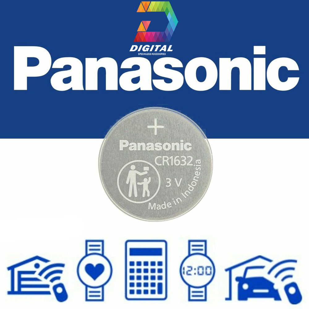 Pin Cmos Panasonic CR1632 Lithium 3V Chính Hãng