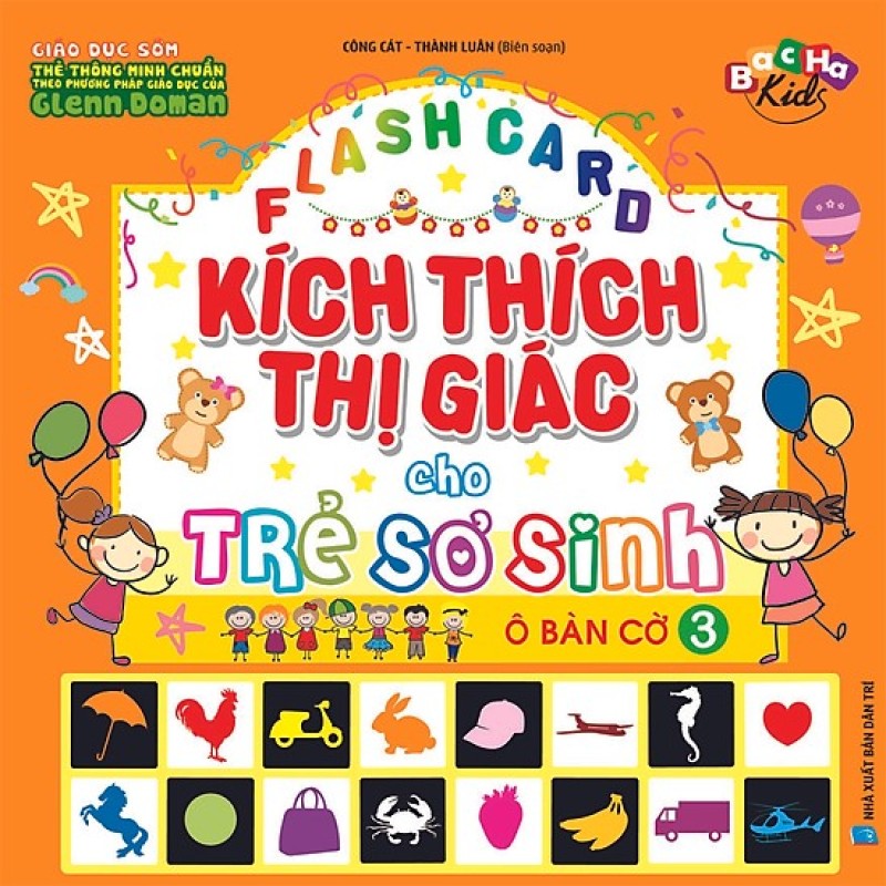 Mua Flash Card: Kích Thích Thị Giác Cho Trẻ Sơ Sinh 3 - Ô Bàn Cờ