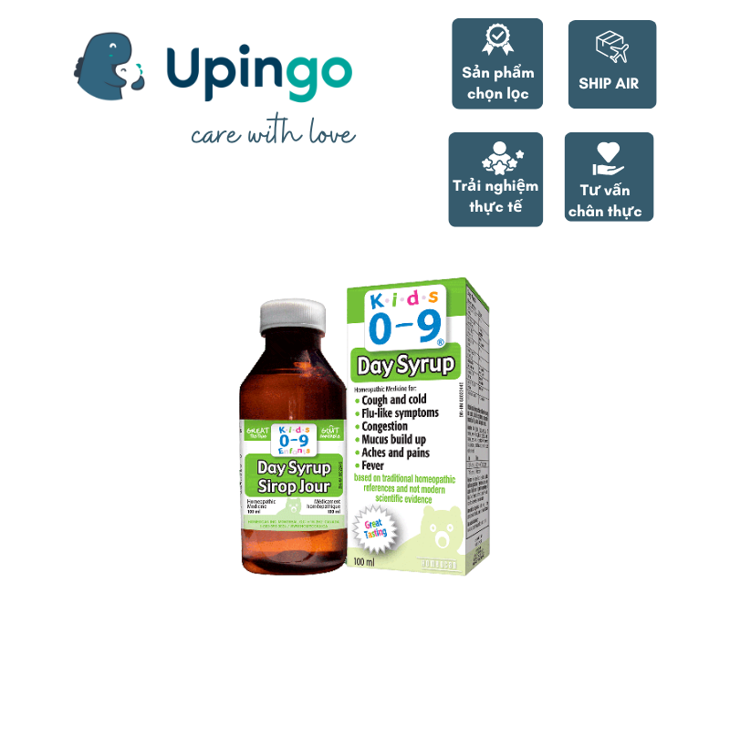 Kids 0-9 Syrup – Cough & Cold 100ml ( Ngày + Đêm)