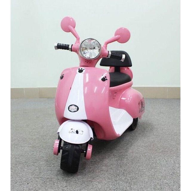XE MÁY ĐIỆN VESPA SÀNH ĐIỆU CHO BÉ