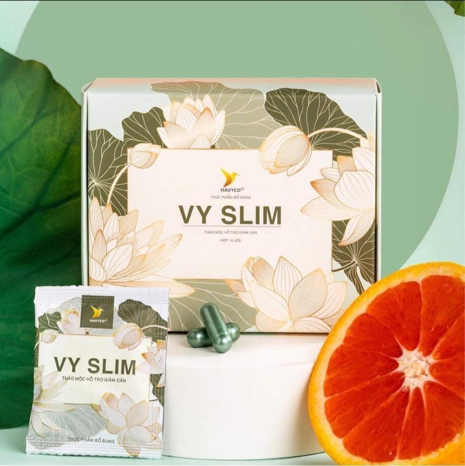 Trà Thảo Mộc Giảm Cân mẫu mới Vy Slim (liệu trình 30 ngày)