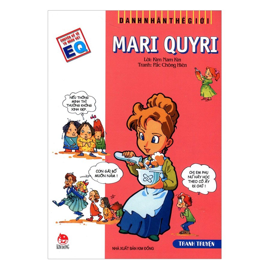 Sách - Danh Nhân Thế Giới , Mari Quyri