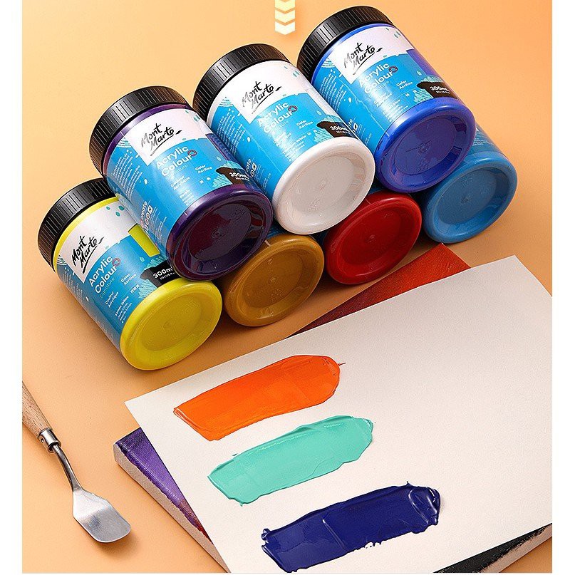 [Giao Hỏa Tốc] Màu Acrylic Mont Marte 300ml Signature