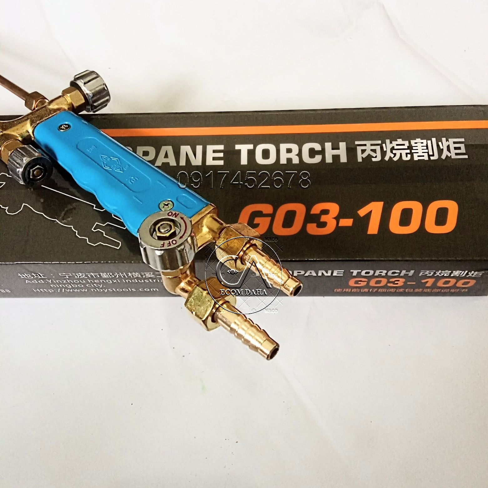 Tay cắt oxy gas G01-100 - Đèn cắt gió đá G03-100 ống đồng