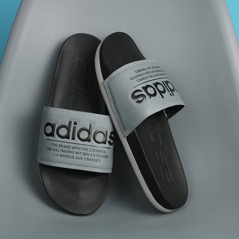 Dép adidas nmd đen quai xám