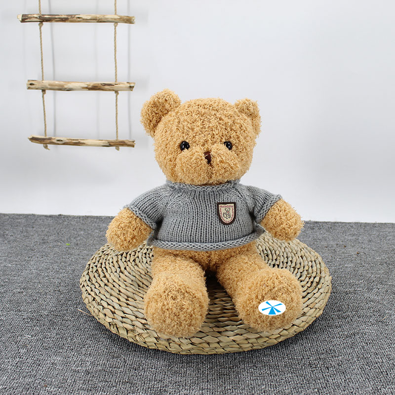 Gấu bông teddy lông xù size nhỏ