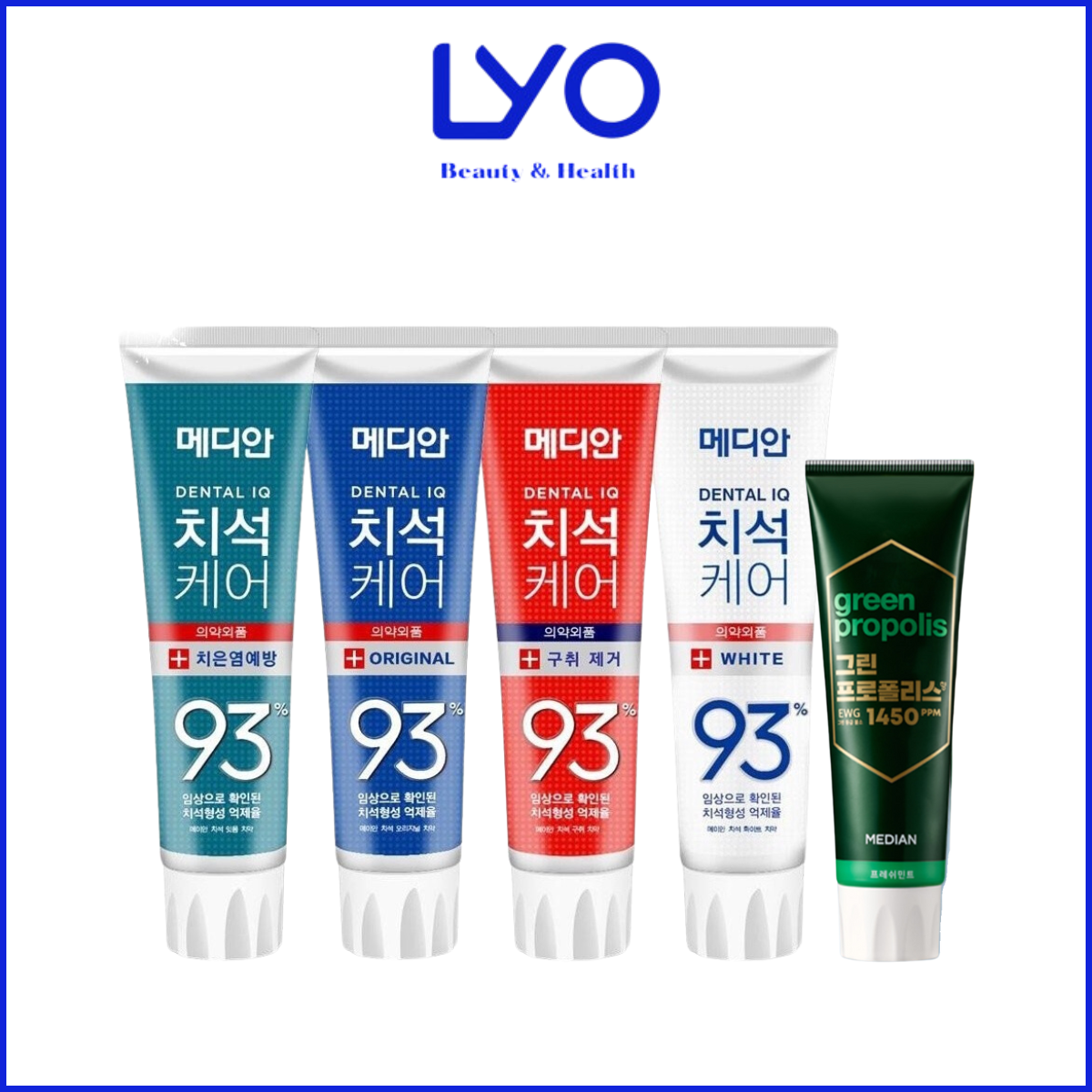 Kem đánh trắng răng Median 93% Tooth - Paste 120gr