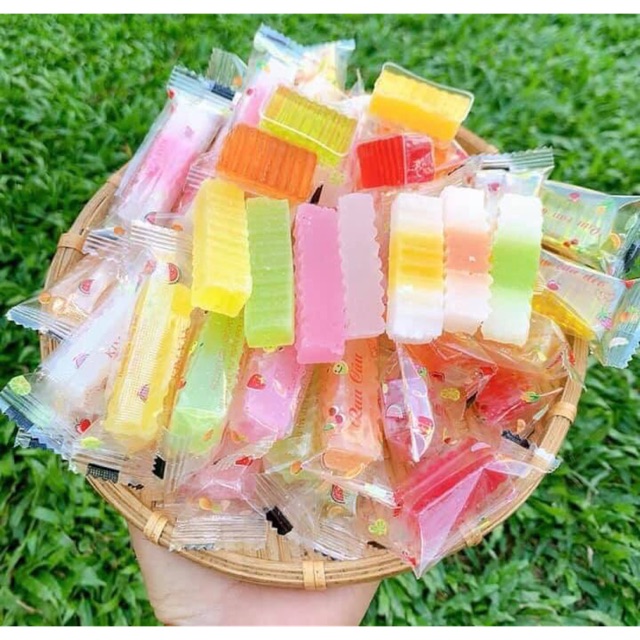 1 Kg Kẹo Râu câu sữa thơm ngon- đồ ăn vặt-bánh mứt tết-kẹo tết