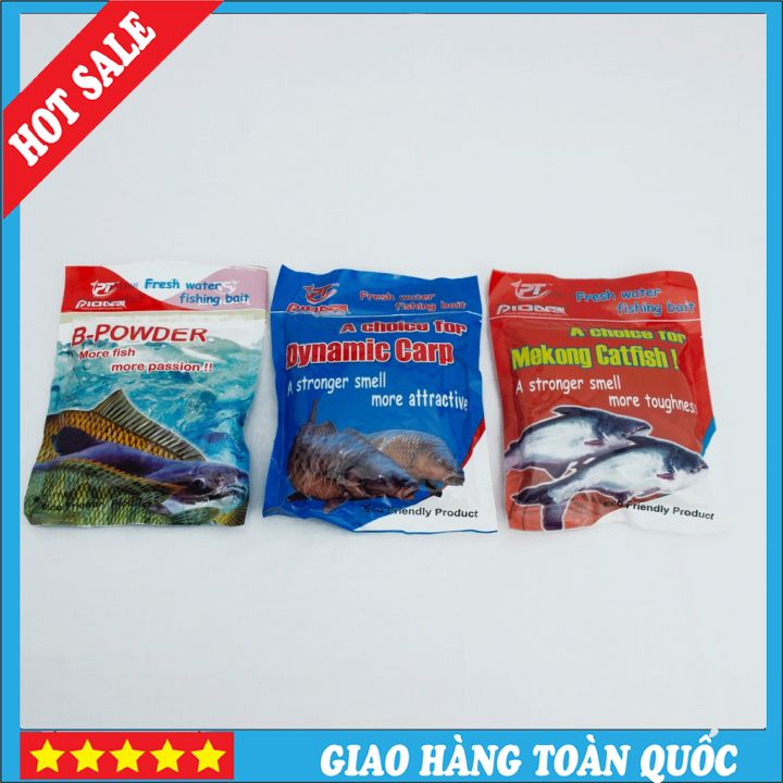 Mồi Cám Pioner Chuyên Câu Cá Chép - 200Gr