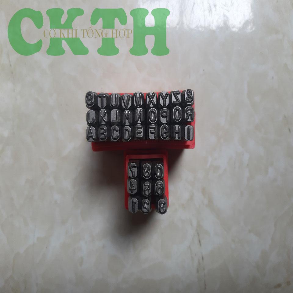 COMBO Bộ Đục Đóng Chữ Và Số