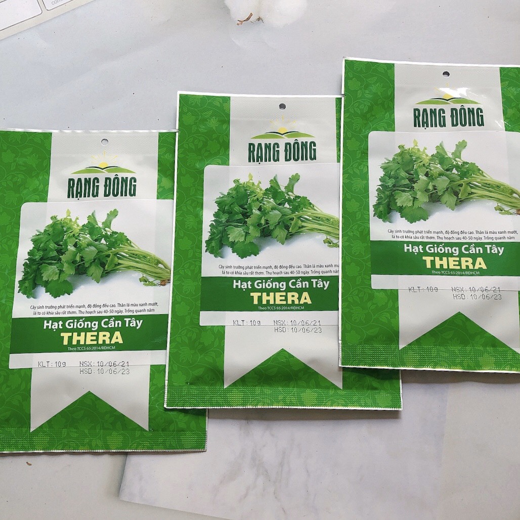 [HCM]Hạt giống RD Cần tây Thera gói 5gr