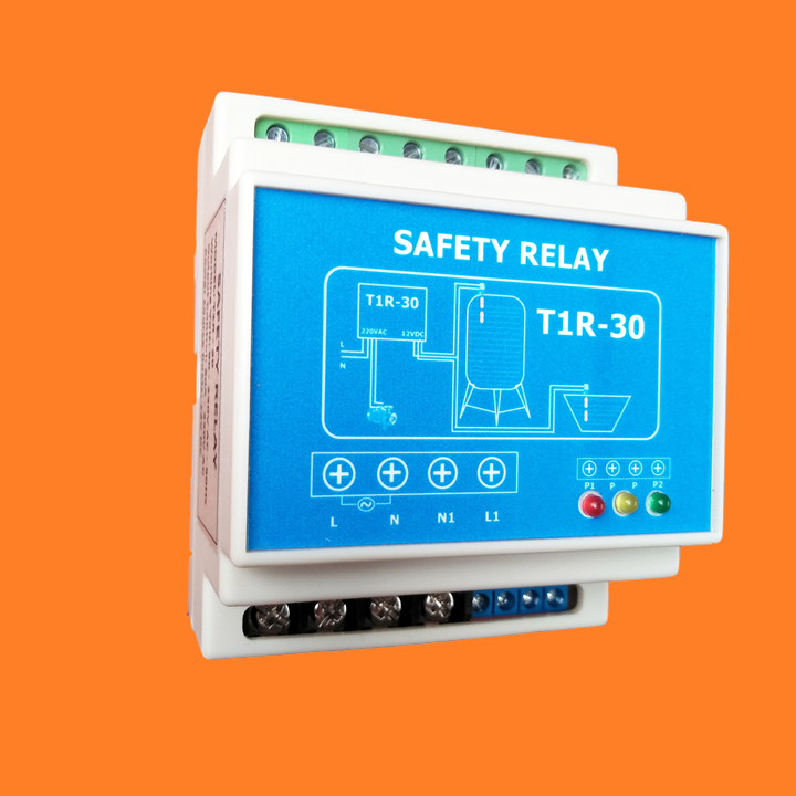 Thiết bị Rơ le T1R30 - 30A/12V - 220V An toàn cho máy Bơm Nước công suất lớn