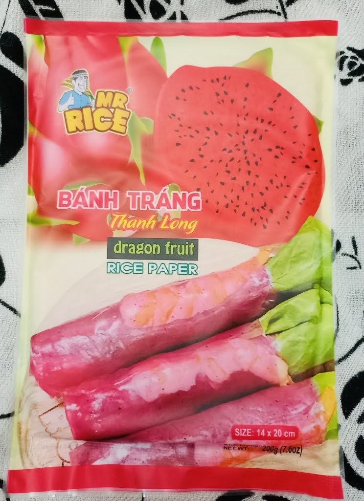 Bánh tráng thanh long Mr.Rice Duy Anh Foods gói 200gr