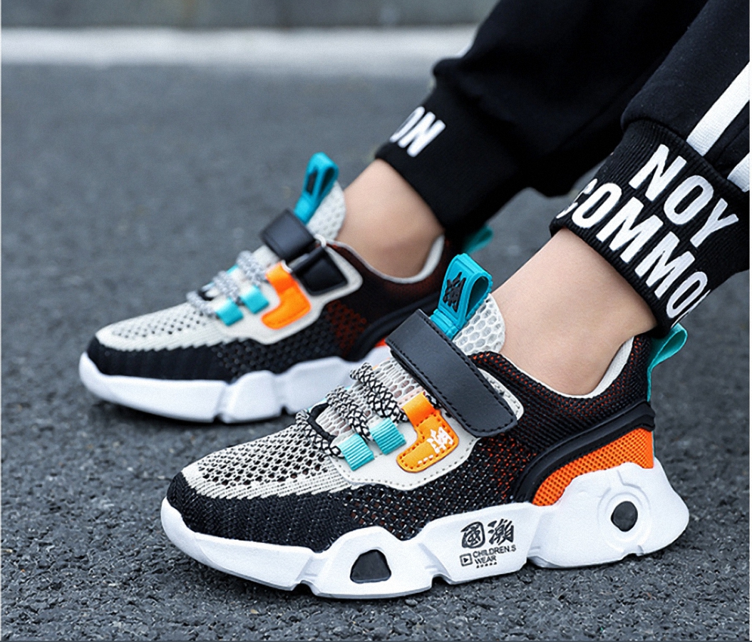 Giày sneaker bé trai siêu nhẹ cao cấp - TT217