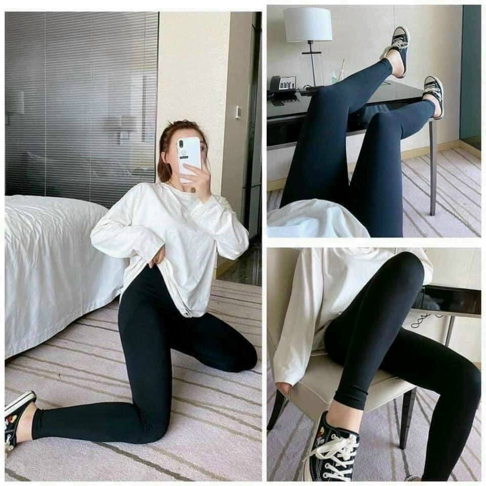 Quần legging lót lông hot hit nữ EMIX